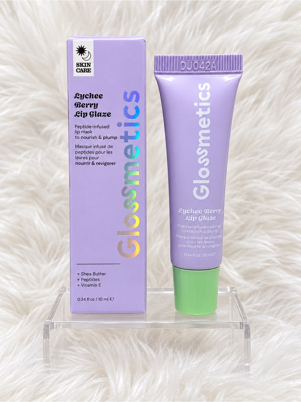 Glossmetics Lychee Berry Lip Glaze – Peptide-Infused Lip Mask